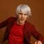 Чоловіча перука для косплею персонажа Sakata Gintoki з манги Gintama 25 см Сірий - мініатюра 1