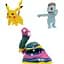 Набір ігрових фігурок Pokemon W19 Мачоп, Пікачу, Алола Мак - мініатюра 2