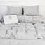 Комплект постельного белья MirSon Natural Linen Beatrice лен детский светло-серый (2200008247737) - миниатюра 4