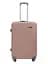 Валіза середня M ABS-пластик Milano bag 004 66×44×28,5см 75л Рожеве золото - мініатюра 1