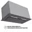 Вытяжка полновстраиваемая PERFELLI BSL 6783 GR 1100 DC - миниатюра 3