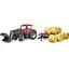 Трактор Bruder Case IH Optum 300CVX із причепом для тюків, 1:16 (03198) - мініатюра 1