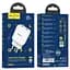 Сетевое зарядное устройство Hoco N6 Charmer 2 USB, QC3.0, 3 A White - миниатюра 4