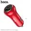 Адаптер автомобильный HOCO Resolute car charger Z38 1USB/1Type-C, QC/PD, 3A, 38W - миниатюра 3