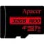Карта памяти Apacer microSDHC 32GB Class 10 UHS-I/U1 R100 + SD adapter (AP32GMCSH10UB-R) [114085] - миниатюра 2