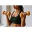 Гантели для фитнеса York Fitness виниловые круглые 2х2кг желтый - миниатюра 5