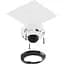 IP-камера Ajax DomeCam Mini (4 mm) Дротова 8 Mp біла - мініатюра 4