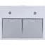 Вытяжка купольная Perfelli K 6202 WH 700 LED - миниатюра 3