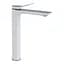 Змішувач для раковини Qtap Presto високий QTPRE269CRW45577 Chrome/White - мініатюра 1