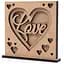 3D композиція Rosa Talent Love 3 МДФ 14х14.5 см - мініатюра 1