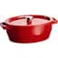 Кастрюля Pyrex Slow Cook чугунная 3.8 л красная (SC5AC29) - миниатюра 1