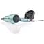 Фен з функцією іонізації SilverCrest SHTR 2200 F3 концентратор дифузор 2200 Вт 1 шт. бірюзовий (33705-IS) - мініатюра 2