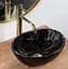 Умивальник Rea Sofia 27x35 mini black marble shine (REA-U6963), Глянцева - мініатюра 2