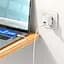 Зарядный набор блок Hoco C111A 2 порта USB A+C 30 Вт и кабель type-C Lightning - миниатюра 2