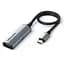 Адаптер Vention USB-C > USB-A 3.2 Gen 2 + PD 100W 10 Гбіт/с OTG 0.15 м Gray (CCAHB) - миниатюра 1