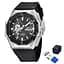 Наручний годинник чоловічий PD-YS010 Silver-Black-Black Pagani Design acs0031097 - мініатюра 1