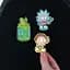 Набір бейджів на липучці Kite Rick and Morty RM24-3012 3 шт. - мініатюра 7