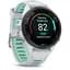 Смарт-часы Garmin Forerunner 265S белый корпус с черным безелем и белым силиконовым ремешком - миниатюра 2