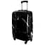 Валіза середня Semi Line 24 дюйми (M) дюйми (M) Polycarbonate/ABS-Plastic Black Marble (T5730-2) - мініатюра 1