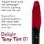 Тинт для губ Tony Moly Delight Tony Tint №1 Cherry pink 8.3 мл - миниатюра 5