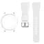 Комплект Watchbands: силиконовый ремешок белый + чехол белый для Samsung Gear S3 Frontier (WBKW-46-1S3) - миниатюра 2