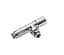 Комплект кранів радіаторних Karro KR7159 кутових подовжених 1/2" Chrome 30412 - мініатюра 1