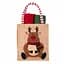 Подарунковий набір рушничків в мішечку Ardesto Christmas Deer 38х63см, 2шт, 100% бавовна, червоний, зелений (ART3863HDB) - мініатюра 1