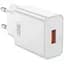 Зарядний пристрій XO USB-A QC18W White (L127.white) - мініатюра 1