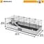 Клітка Ferplast Modular 4 для кроликів та морських свинок - мініатюра 2