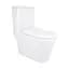 Унитаз-моноблок напольный Qtap Swan Ultra Quiet безободковый с сиденьем Soft-Close White QT16226080AW, Белый - миниатюра 1