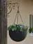 Горшок для растений Keter Rattan hanging sphere с цепочкой коричневый (7290106924567) - миниатюра 3