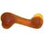 Flamingo Rubba Bone фламинго кость литая изогнутая игрушка для собак - миниатюра 1