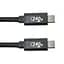 Кабель San Guan USB Type-C - USB Type-C PD 240W, 3 м, черный - миниатюра 1