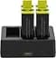 Зарядний пристрій Telesin 3 Slots Battery Charger + 2 акумулятори для Hero 9/10 GP-BTR-903 [76676] - мініатюра 2