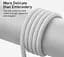 Кабель Baseus Dynamic Series Fast Charging Data Cable USB to iP 2.4 A 1 m White (CALD000402) - миниатюра 7