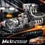 Конструктор Mould King Mking Двигун і коробка передач Supercar McL V8 (10206) [161092] - мініатюра 7
