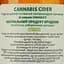 Сидр Holiday Brewery Cannabis, сладкий полусладкий 6% 0.33 л - миниатюра 3