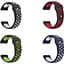 Набір ремінців Becover Vents Style для Motorola Moto 360 2nd Gen Men's Boy 4 кольори (706533) - мініатюра 1