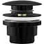 Донний клапан для раковини Rea click-clack black glossy універсальний REA-A4100, Чорний матовий - мініатюра 1