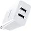 Мережевий зарядний пристрій Baseus Speed Mini 2USB 2.1A White [CCFS-R02] [67418] - мініатюра 3