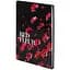 Книга записна Axent Red fleur А5 в клітинку 96 аркушів (8459-3-A) - мініатюра 1