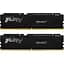 Модуль пам'яті для комп'ютера DDR5 16GB (2x8GB) 5200 MHz FURY Beast Black Kingston Fury (ex.HyperX) (KF552C40BBK2-16) - мініатюра 1