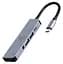 Хаб USB 5-in-1 Grey Type-C 3.1 - 1xType-C (87 Вт) / 1xUSB 3.1 / 1xUSB 2.0 / HDMI 4K Cablexpert teh0019580 - миниатюра 1
