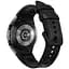 Ремешок Primolux Leather Silicone для часов Samsung Galaxy Watch 4 Classic 46 мм SM-R890/SM-R895 Black - миниатюра 1