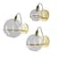 Бра Spacelights PikArt арт. 20925 золотой 15 см - миниатюра 1