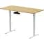 Комп'ютерний ігровий стіл Officepro ODE1470LWW Light Wood/White [148344] - мініатюра 1