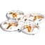 Квадрокоптер JJRC H122 Neon Drone With Obstacle Avoidance White [119040] - мініатюра 1