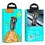 Адаптер автомобильный HOCO Z46A Blue whale car charger авто зу 2 выхода коричневый - миниатюра 6