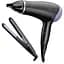 Фен и выпрямитель Remington Style Essentials 2000 Вт фиолетово-черный (D3016GP) - миниатюра 1