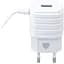 Зарядний пристрій INKAX CD-09 Travel charger Type-C cable 1USB 2.1A White - мініатюра 2
